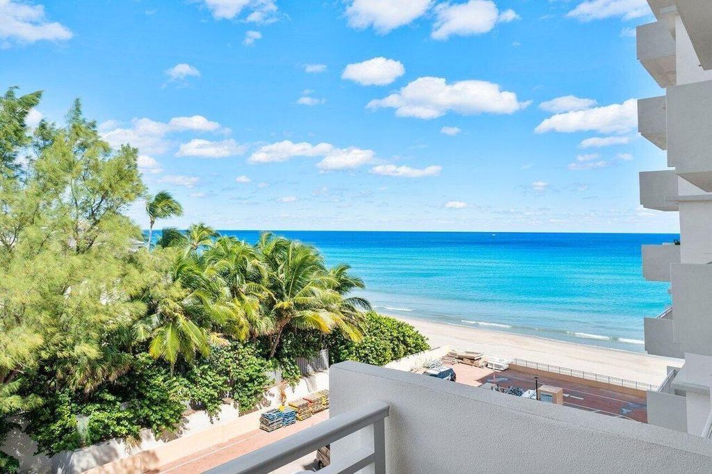 Photo of 4505 S Ocean Boulevard #502, Highland Beach, FL 33487 (MLS # R10951641)