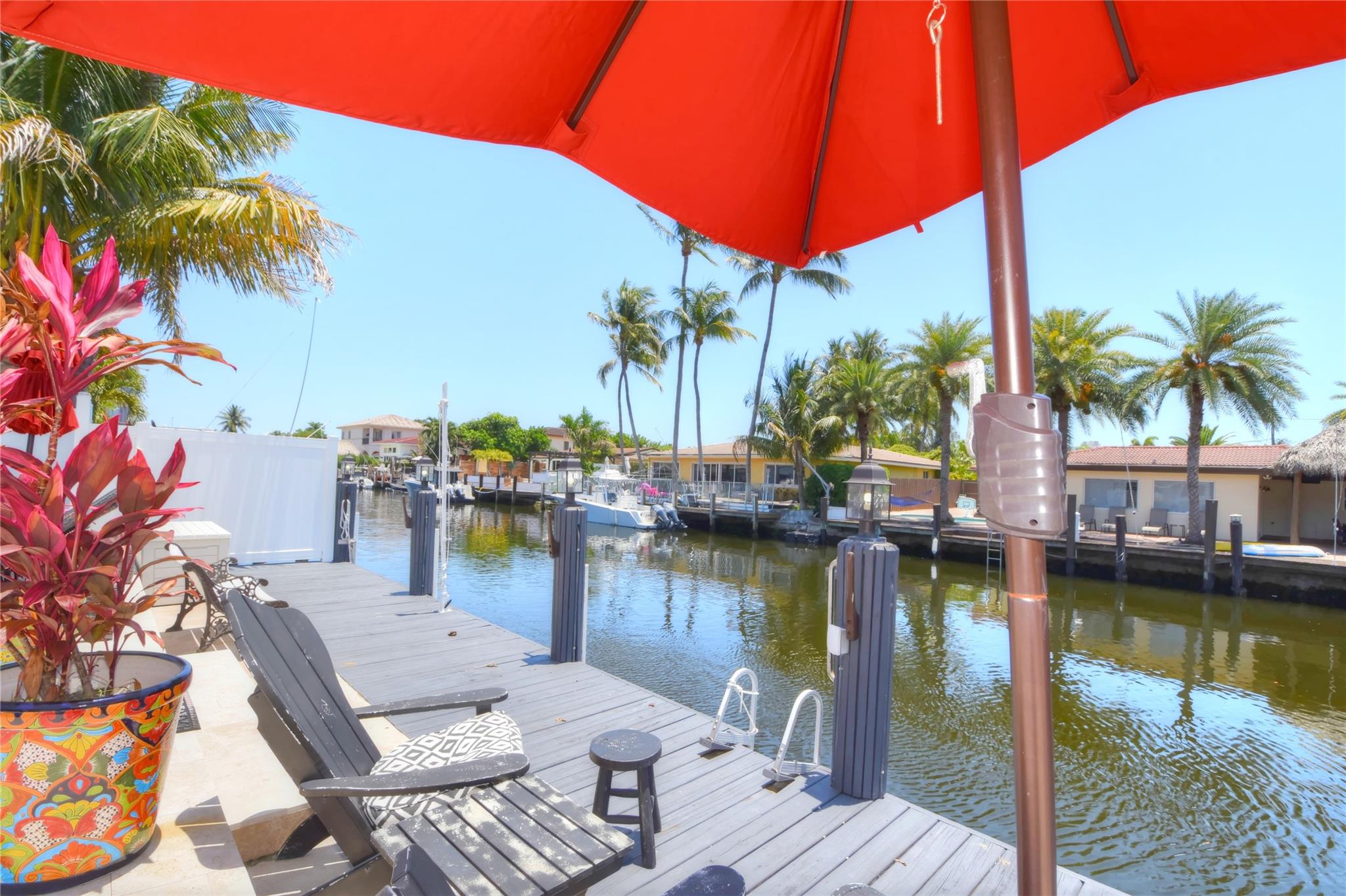WOW!! SINGLE FAMILY WATERFRONT HOME 3BED 2 BATH, TOTALLY RENOVATED WITH OPEN FLOOR CONCEPT.
100 FT DOCK NO FIXED BRIDGES, HEATED POOL, BOAT LIFT, FIRE PIT, TIKI BAR, FISHING STATION. SINGLE FAMILY WATERFRONT HOME 3BED 2 BATH, TOTALLY RENOVATED WITH OPEN FLOOR CONCEPT, ALSO INCLUDES GARAGE, LAUNDRY AND PLENTY OF PARKING. CLOSE TO THE BEACH AND ALL RESTAURANTS, GOLF, SHOPPING, MOVIES, & MORE. SOUTH FLORIDA OUTDOOR LIVING AT IT'S FINEST. OWNER IS LOOKING FOR ANNUAL RENTAL BUT WILL CONSIDER SEASONAL 6 MONTH RENTAL. (AT A DIFFERENT PRICE) EASY TO SHOW. TENANT TO PROVIDE CREDIT REPORT.