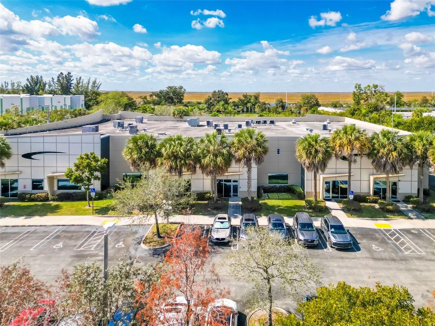 Sale includes (2)  Class A Industrial Office/Warehouses 3902 & 3904 totaling 9,307 SF, zoned IRD, located in Coral Springs Corporate Park. Built in 2009, the property features a reception area, multiple work rooms/stations, 3 bathrooms, and an approximately 2,400 SF mezzanine. The warehouses includes 1 dock-high roll-up door and 1 drive-in roll-up door, offering flexible loading and operational functionality. The property is currently leased under a NNN lease to a national medical tenant through March 31, 2028, providing stable income potential. Situated within a small three-owner condo association, this well-maintained industrial space is located in a desirable business park setting.