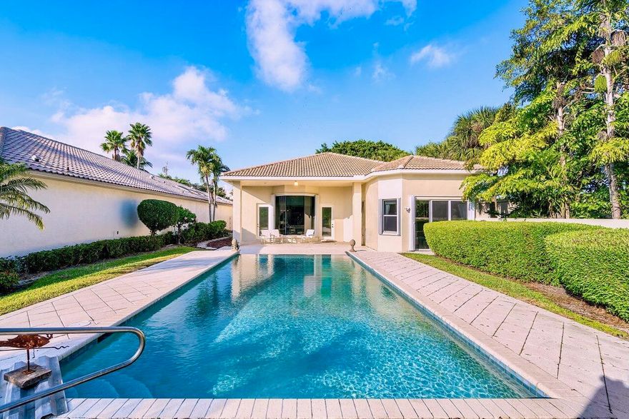 Own a piece of paradise in the ultra-exclusive Isles at Hunters Run Country Club. This priced-to-sell residence is in exceptional condition, serving only as a part-time home since completed in 2001. Situated on a private cul-de-sac with a sprawling pool deck and oversized backyard, the ''Barcelona'' model offers a sun-filled great-room layout across 2509 sqft, featuring an eat-in kitchen, two spacious bedrooms with en-suite baths, and a den/optional third bedroom with semi-private bath. Other highlights include a two-car plus golf cart garage, covered patio, 12' volume ceilings, solid-core doors, custom built-ins and window treatments, hurricane shutter storm protection, and 2-zone HVAC. Don't miss out on this rare opportunity. Schedule your showing today! Experience the modern standard of refined country club living at Hunters Run. With over $60M of capital improvements, members enjoy an exceptional array of world class amenities including three championship golf courses, top-rated practice facilities, premier tennis & pickleball, with upcoming state of the art racquet sports center, resort-style clubhouse and pool, salon & spa, full service fitness center, and six dining venues. The best of private club living can be yours today! Membership is mandatory