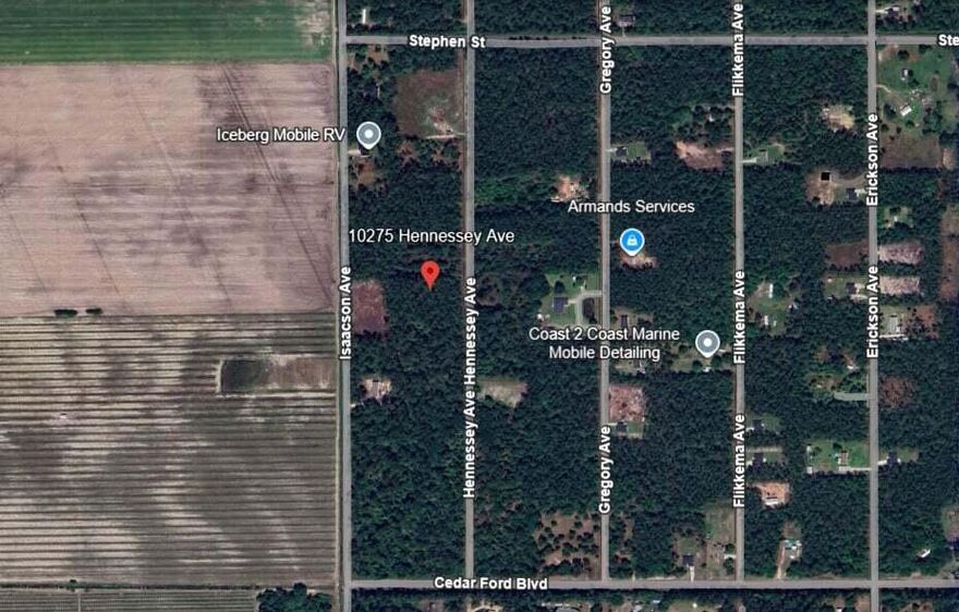 Discover the perfect opportunity to build your dream home on this spacious 1.14-acre lot located in the peaceful Flagler Estates community of St. Johns County. Zoned OR (Other Residential), this property offers great flexibility for a variety of residential building options including site-built, modular, or manufactured homes. This lot lies outside the special flood hazard area, providing peace of mind and potentially lower insurance costs. Electricity is conveniently available nearby, while a well and septic system will allow you the freedom and independence of rural living. Enjoy no HOA restrictions, the ability to keep farm animals, and easy access to outdoor recreation spots like the St. Johns River, Deep Creek, and historic St. Augustine—all just a short drive to St. Augustine, Palm Coast, shopping, restaurants and the beaches. Experience peaceful country living while staying within reach of city conveniences. Don't waitcome see it today and make it yours!
