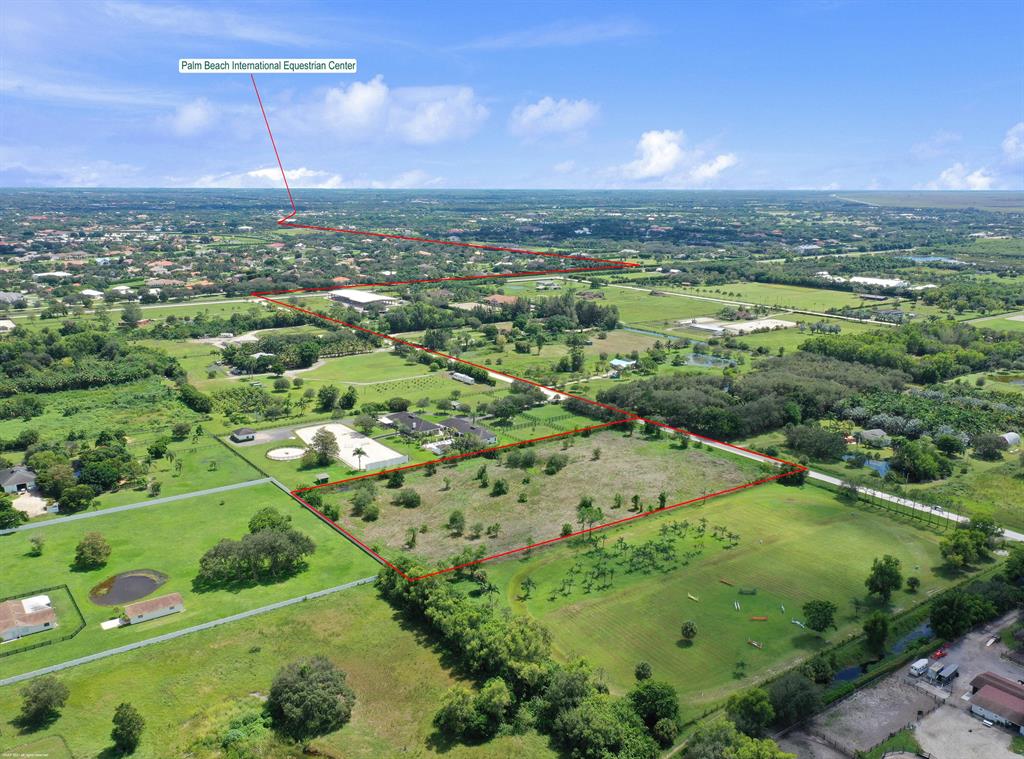 Freshly cleared 5 acre lot in Wellington's equestrian subdivision of Rustic Ranches! Build the equestrian estate of your dreams in this prime neighborhood with no HOA restrictions and where covered arenas & boarding are allowed. Easy access to Wellington's riding trails and the nature park with hacking trails. A must see, don't miss out on one of Wellington's best real estate opportunities!