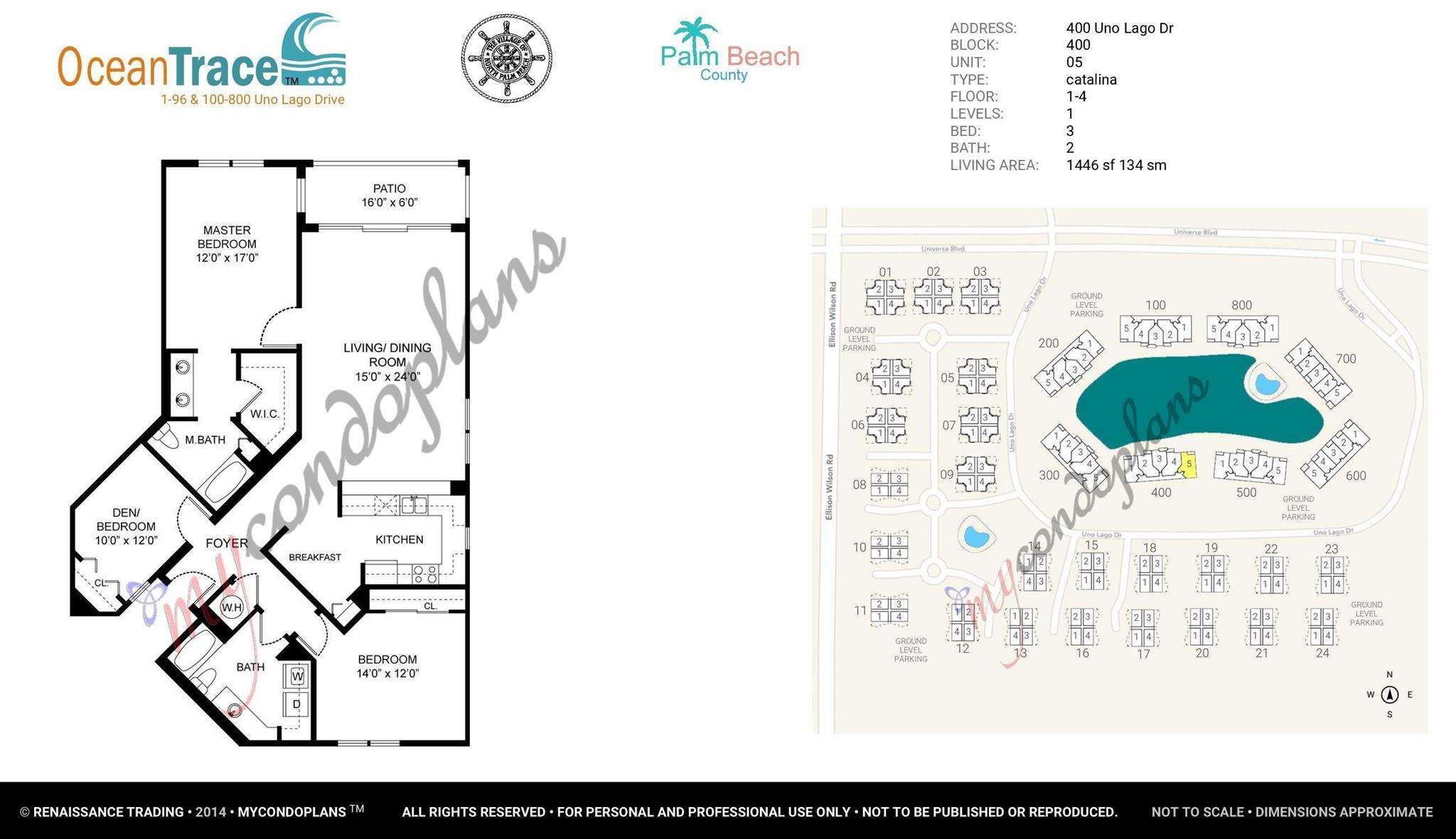 OCEAN TRACE CONDO - Residential Lease