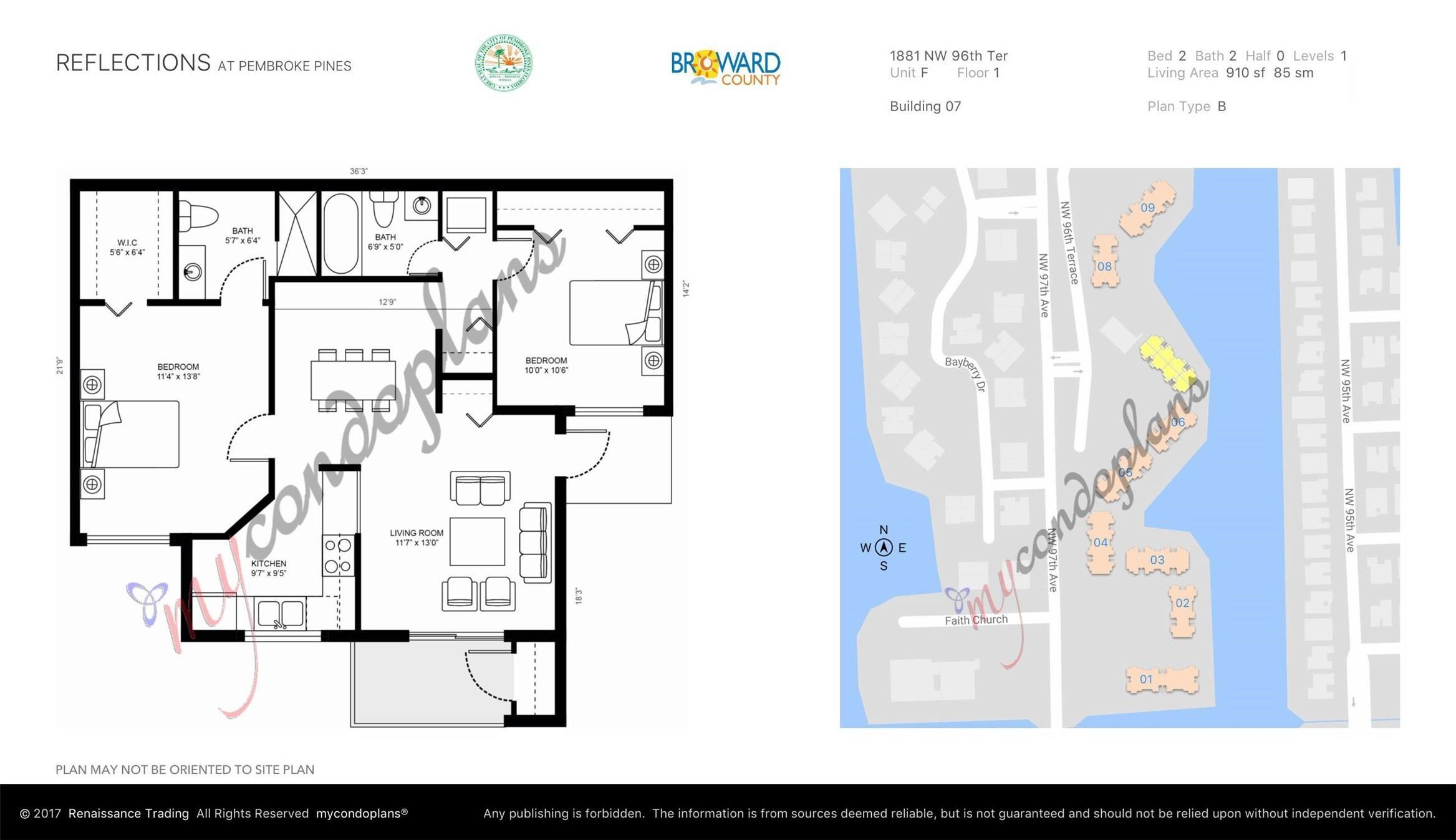 REFLECTIONS AT PEMBROKE PINES - Residential Lease