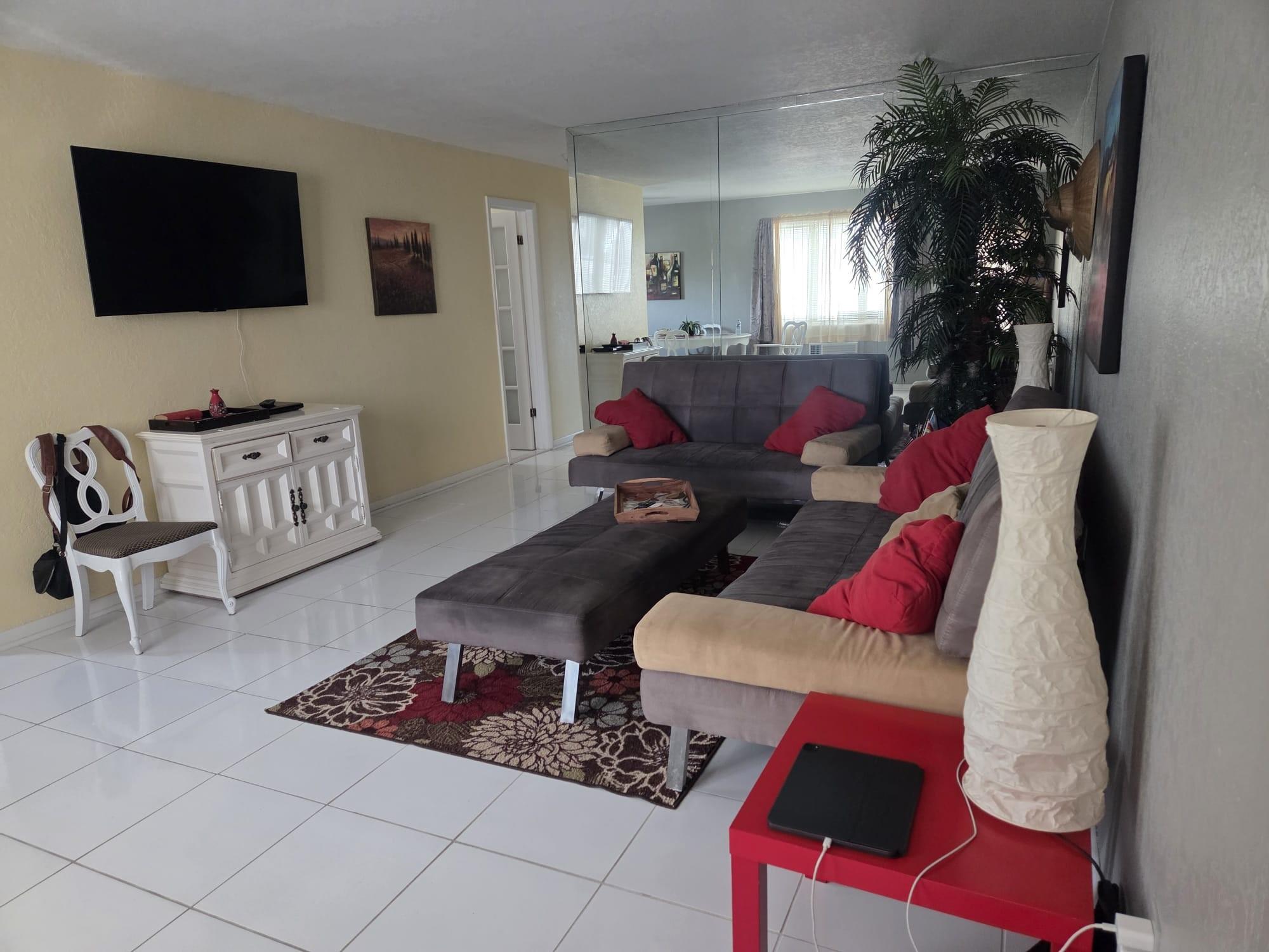 BEAUTIFUL 2/1 CORNER UNIT IN A 55 AND OVER COMMUNITY. THIS CONDO IS VERY WELL LOCATED AND PRICED TO SELL.
THE PROPERTY COMES FULLY FURNISHED AND IS READY FOR THE NEW OWNER TO MOVE IN. A 2 BEDROOM UNDER $100,000 WON'T LAST ! THIS IS A CO-OP BUT THE ASSOCIATION OWNS THE LAND. 
****NO LAND LEASE****  40 YEAR INSPECTION HAS BEEN DONE. ASSESSMENTS PAID.  LOW MAINTENANCE OF $347 PER MONTH .
