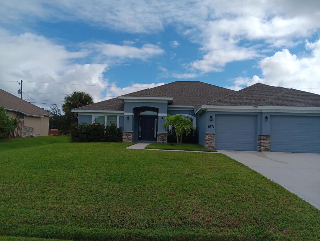 Photo of 1671 SW Mcallister Lane, Port Saint Lucie, FL 34953 (MLS # R10905447)