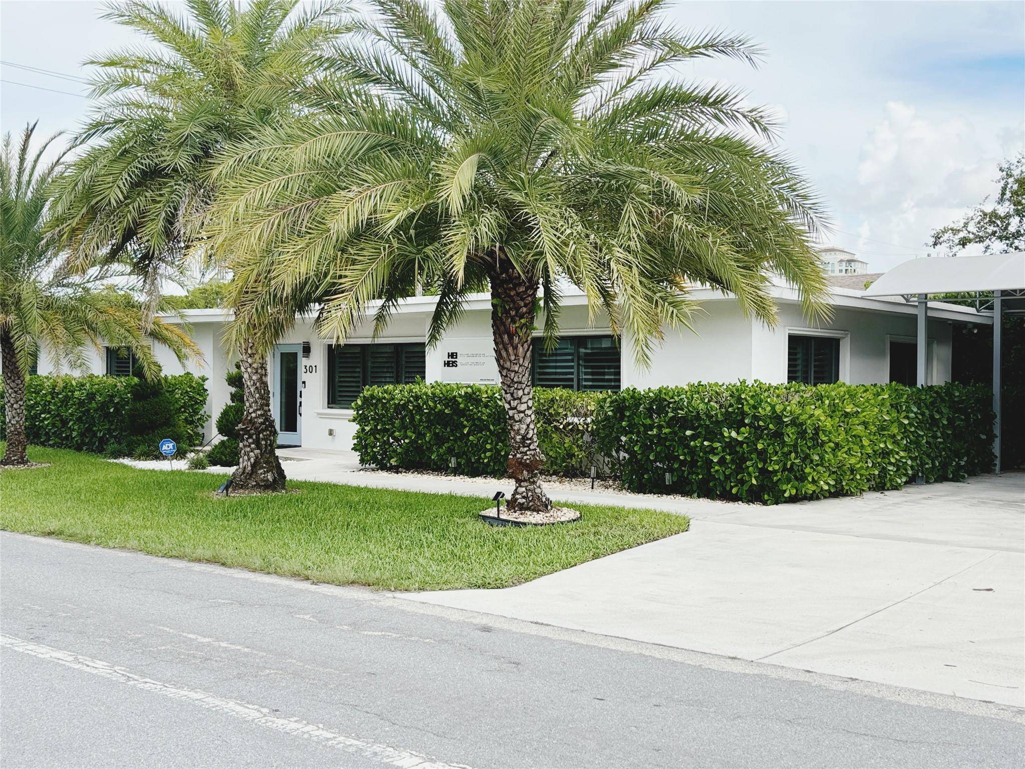 • Exquisitely designed free-standing office building
• Move-in ready & meticulously maintained, furniture negotiable 
• Close proximity to downtown Ft. Lauderdale, both County & Federal Courthouses, Las Olas Blvd
• Zoned RAC-SMU (TMU)
• Large kitchen with Smeg appliance
Upscale office building in SW Downtown Ft. Lauderdale, 1,698 sq. ft on 7,250 sf. lot.  Perfect for all professionals seeking their own private, free-standing building. Modern layout w/reception, 3 private offices, waiting area, 6 workstations, spacious kitchen w/ dishwasher and 2 bathrooms. Designer finishes throughout, with impact windows/doors & newer roof. Lush landscaping, covered parking, new awning.  Addl rear parking available.  Security cameras and Cat 5 wiring. True gem and rare find. Owners vacate at closing.