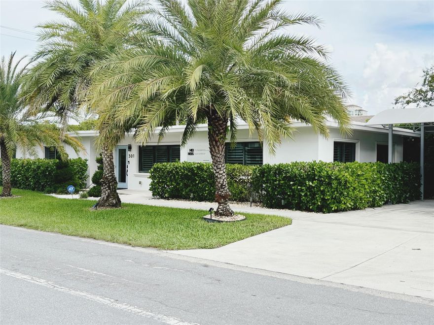 • Exquisitely designed free-standing office building
• Move-in ready & meticulously maintained, furniture negotiable 
• Close proximity to downtown Ft. Lauderdale, both County & Federal Courthouses, Las Olas Blvd
• Zoned RAC-SMU (TMU)
• Large kitchen with Smeg appliance
Upscale office building in SW Downtown Ft. Lauderdale, 1,698 sq. ft on 7,250 sf. lot.  Perfect for all professionals seeking their own private, free-standing building. Modern layout w/reception, 3 private offices, waiting area, 6 workstations, spacious kitchen w/ dishwasher and 2 bathrooms. Designer finishes throughout, with impact windows/doors & newer roof. Lush landscaping, covered parking, new awning.  Addl rear parking available.  Security cameras and Cat 5 wiring. True gem and rare find. Owners vacate at closing.