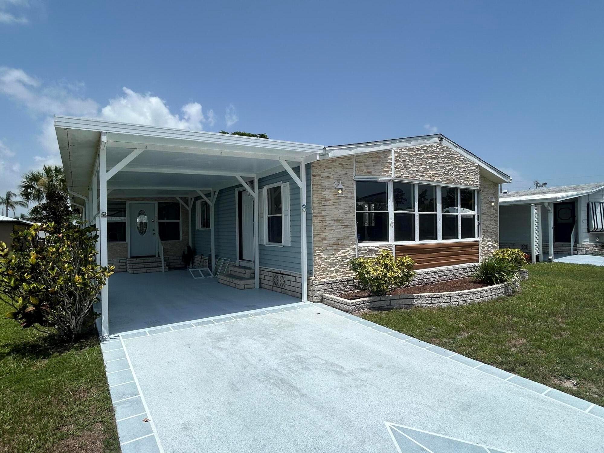 Unique, Move-In Ready Home in Spanish Lakes Country Club - $699 Lot Rent!Welcome to 3 Flores Del Norte, a spacious and move-in ready home located in the sought-after Spanish Lakes Country Club community. This charming home features plenty of living space, abundant natural light, and includes all major appliances, plus a washer and dryer--everything you need to settle in with ease.Enjoy the open layout and the flexibility of multiple living areas, perfect for relaxing or entertaining. Whether you're enjoying a quiet evening or hosting guests, there's room for it all.One of the biggest highlights? The super low lot rent of just $699/month.