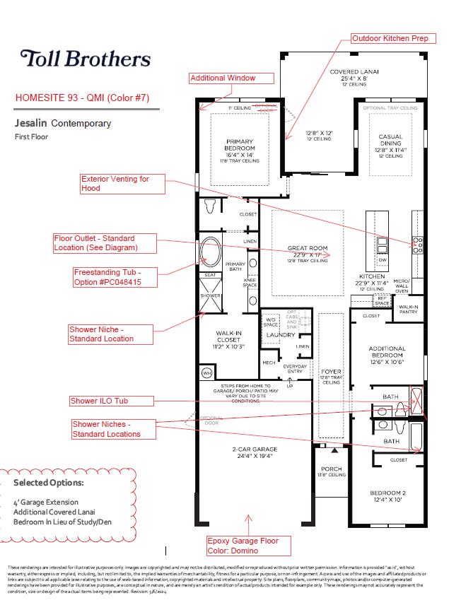 AVENIR SITE PLAN 2 POD LT 93 - Residential