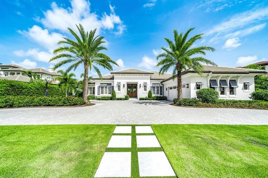 Old Marsh British West Indies Architectural Gem built by Maxwell Building in 2019.  This almost new home with its white and neutral colors is situated alongside the second hole fairway of a Pete Dye designed golf course.   This home's bedrooms are all with ensuite bathrooms.  In fact, the owners' suite includes two spectacular bathrooms that must be seen to fully appreciate.  Glass and mirrors surround you, along with decorator sinks, hardware and fabulous lighting. The 5th bedroom option is currently a Club Room with plenty of media enjoyment and grand views of wonderful outdoor living.