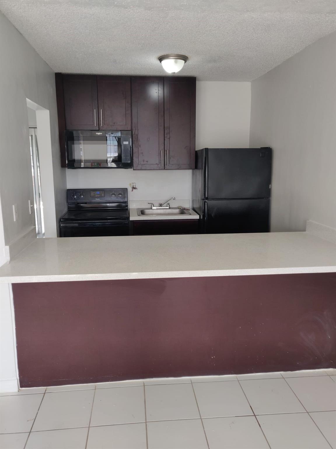 Spacious Studio approximately, Renovated an open kitchen concept, Centrally Located near major transportation routes and many retailers including Walmart.