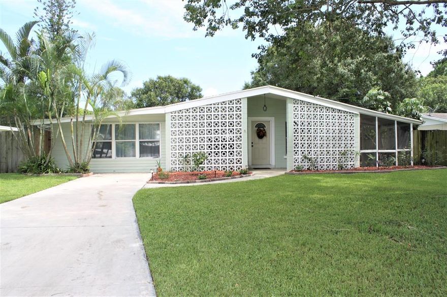 Older & Quaint home that has been meticulously maintained offers lots of beautiful landscaping and fully fenced backyard. Recent updates include Well pump, Blown Insulation in attic 3 years ago, exterior & soffits painted, updated shower fixtures, newer carpets in bedrooms, septic cleaned and rejuvenated. Washing Machine drain-field just replaced. Water Softener within last 2 years with a clean out every 4 months.  Terrazzo floors underneath the existing flooring that may be able to be refurbished.  Additional Bonus room ideal for Den or Office, it is now being used for storage. Don't miss out on this charming home located in a quiet neighborhood on a dead end street.