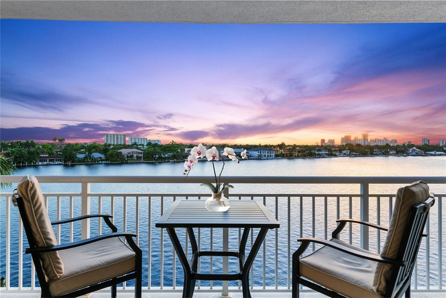 PANORAMIC VIEWS OF THE INTRACOASTAL WATERWAY! COMPLETELY UNOBSTRUCTED, WIDEST PART OF THE INTRACOASTAL RIGHT OFF YOUR TERRACE! WATCH THE BOATS GO BY AND ENJOY SUNSETS OVER THE CITY SKYLINE. THIS CORNER UNIT FEATURES TWO BEDROOMS, TWO BATHS, MARBLE FLOORS UPGRADED KITCHEN, WASHER AND DYER IN UNIT, FULLY FURNISHED AND IN IMPECCABLE CONDITION. WALK IN CUSTOM CLOSETS, SPACIOUS LIVING/DINING AREA, GREAT BREAKFAST BAR, SO MUCH STORAGE IN THE UNIT! BAYSHORE TOWERS IS LOCATED IN FORT LAUDERDALE BEACH, SECURE LOBBY AND GARAGE, SECURITY, MANAGEMENT ON SITE, FITNESS CENTER, CLUBROOM WITH KITCHEN, BILLARDS, SALTWATER POOL, SAUNA,LIBARY AND ROOF TOP SUN DECK! TONS OF GUEST PARKING! LOCATED BLOCKS TO THE BEACH, DINING AND SHOPPING. CLOSE TO FTL AIRPORT, CRUISE TERMINALS & BRIGHTLINE! THIS IS A MUST SEE!
