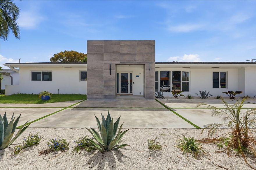 Welcome to Sky Lake — a home you don’t want to miss! This fully remodeled residence offers top-quality finishes and is truly move-in ready. Featuring 6 bedrooms and 4 full bathrooms - The home sits on an oversized lot with a beautiful large pool . The home features a spacious open kitchen designed for entertaining, along with a large living area overlooking the backyard and pool, creating the perfect indoor-outdoor flow. Enjoy abundant natural light throughout the home with skylights, impact windows, and doors.Recent upgrades include a new roof,  A/C system, electrical, and PVC plumbing throughout the home,  This is a complete renovation with high-end finishes, modern layout, and an exceptional lot — a rare opportunity in the desirable Sky Lake neighborhood.