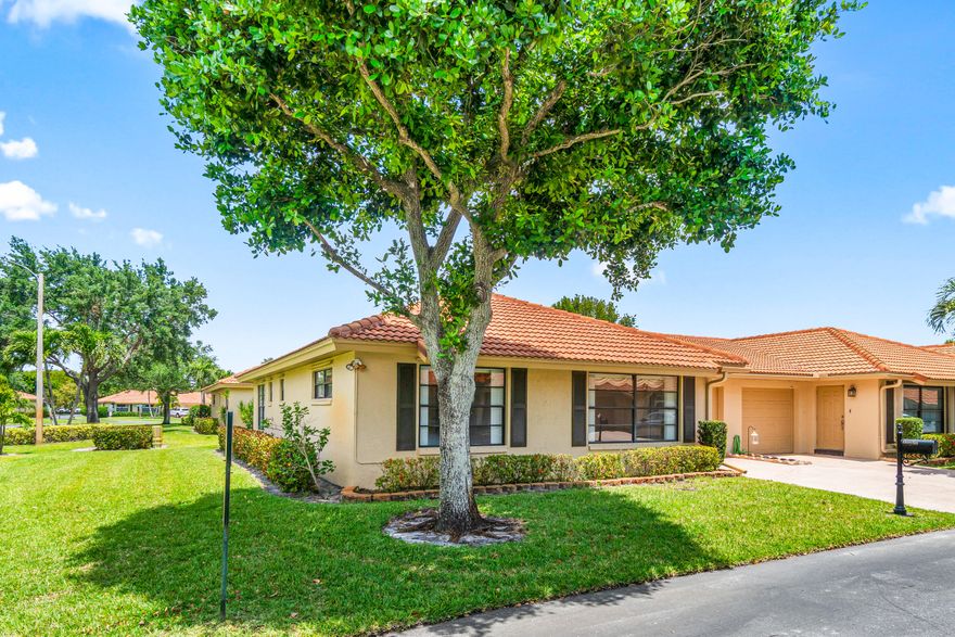 This one is priced to sell. Kitchen has been updated and newer vanities in both bathrooms.  Great location steps from the pool and clubhouse. The affordable association fee covers cable, water, sewer, trash, roof maintenance, landscaping, and exterior upkeep—so you can focus on enjoying your leisure time. Conveniently situated near shopping, dining, entertainment, and medical facilities, this charming home is ready for you to make it your own. Don't miss out on owning this stylish villa in a highly desirable neighborhood!.