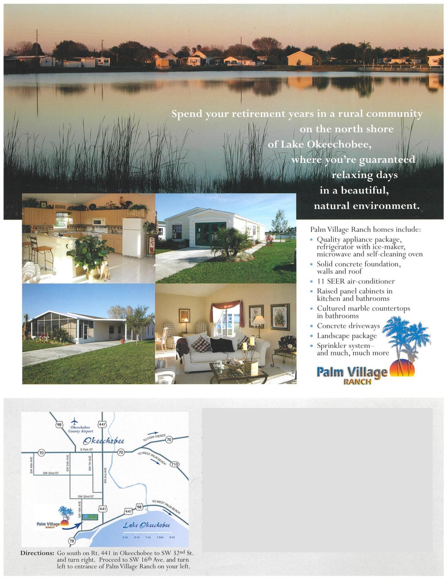 PALM VILLAGE RANCH - Residential