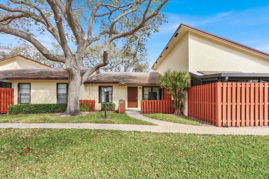 Great 2-bedroom, 2-bath single-story villa located in the desirable Villas of Hobe Sound +55 community. Offering approximately 1,026 sq ft of living space, this unit features a functional layout with a spacious living area and stack-bedroom floor plan. Enjoy easy one-level living and a private patio perfect for relaxing or entertaining. The property offers a great opportunity for updates and personalization, making it an ideal option for a primary residence, seasonal getaway, or investment. Community amenities include a pool and clubhouse, all conveniently located near beaches, shopping, dining, and US-1. Call and schedule your showing today.