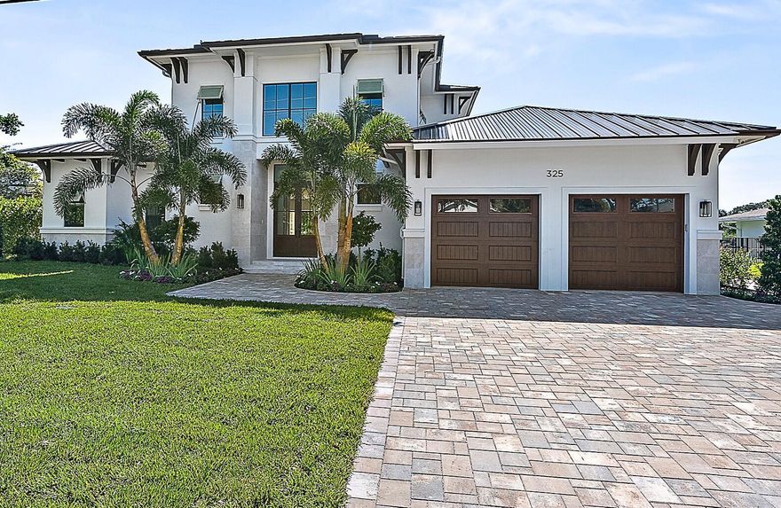 Welcome to your dream home in the heart of Tequesta! This brand new CBS construction home offers 4 spacious bedrooms and is situated on the prestigious Tequesta Country Club Golf Course. Designed with a transitional style, this home features clean lines and modern finishes that exude elegance and sophistication. The first-floor primary bedroom provides convenience and privacy, while the open-concept living spaces are perfect for entertaining. Step outside to your private oasis, complete with a sparkling pool and lush landscaping. Located in a prime location, you're just minutes away from the beach, shopping, and dining. Experience the best of Tequesta living in this stunning home!