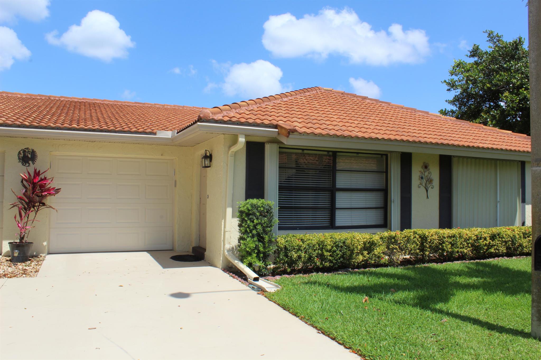 Great updated villa available for a short term OFF SEASON rental in 2025 starting in May (min 3 months) in a active adult community. Great for someone waiting to get in their new home. The community has a Saltwater Pool in walking distance from Villa. Water, cable, Internet and Lawn care all included. Tenant just pays Electric. Close to Shopping, Restaurants, and Beach.