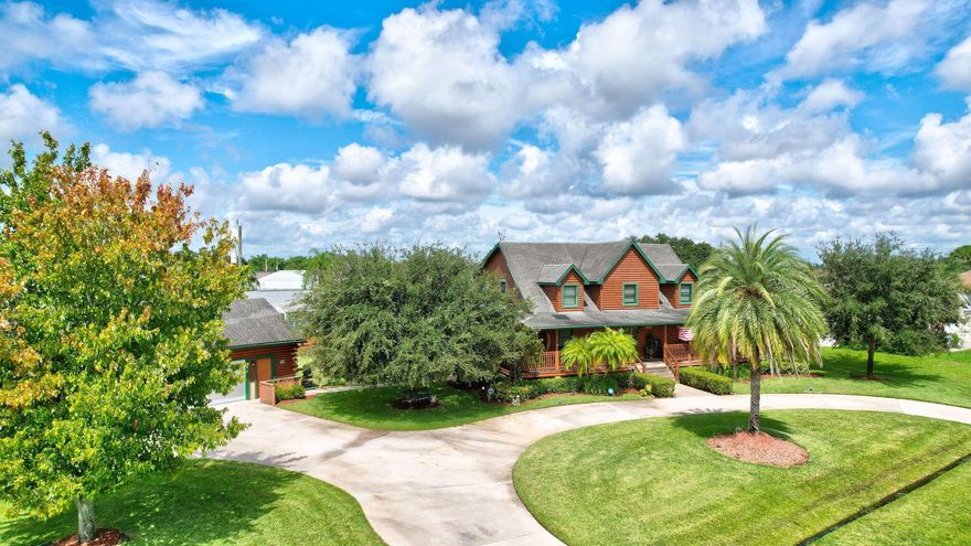 Gorgeous log home with a pool! No HOA. Fully fenced double lot. Detached 3 car garage. Custom Southland built home with borage treated Kiln dried sterilized logs. The home features an open floor plan on the first floor that offers a bonus room that could be a 4th bedroom, 2 full and 2 half baths, salt water pool (2017), hot tub, all wood and tile flooring, fireplace, stainless appliances, walk in pantry, granite counters in the kitchen and baths, real wood cabinets. Master bedroom on main level and two bedrooms upstairs with a large loft area. AC less than a year old. 3 car detached air conditioned garage. Gravel side area beside the garage is perfect for a boat or RV. Circular driveway for plenty of parking. No HOA, bring all the toys.