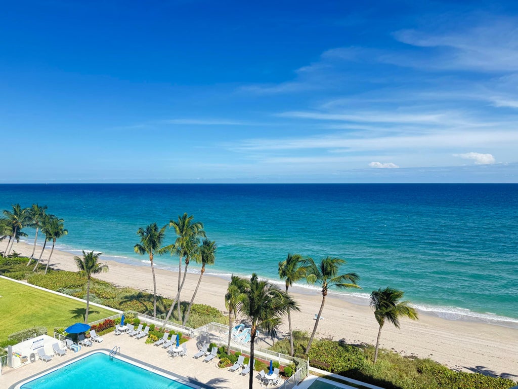 Photo of 3101 S Ocean Boulevard #706, Highland Beach, FL 33487 (MLS # R11097710)