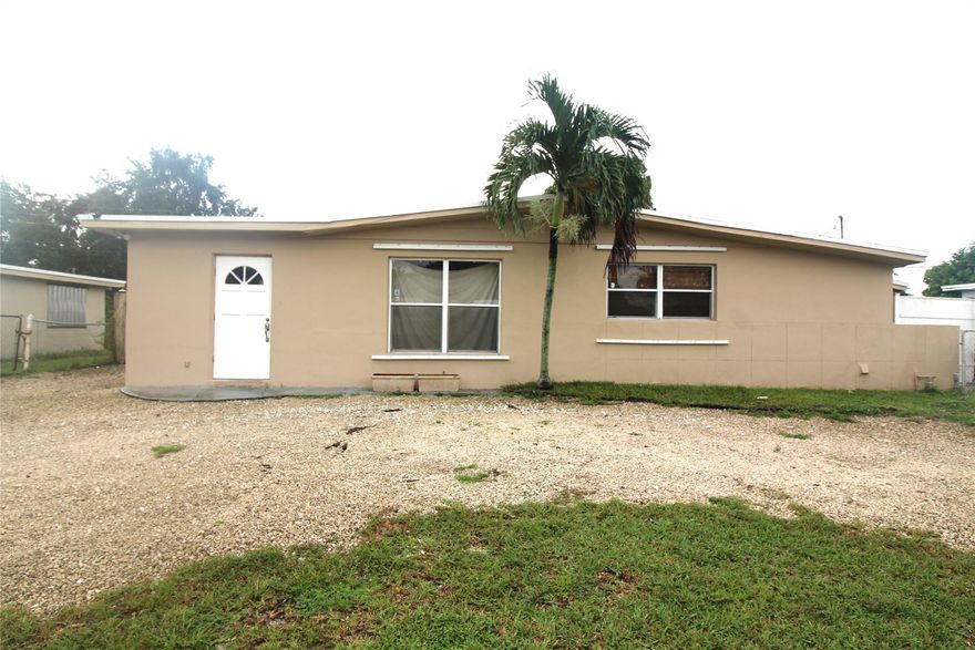 Don't miss the chance to rent this lovely home in a peaceful neighborhood with easy access to major highways.
 This cozy house is conveniently located near Nova Southeastern University and Broward College. Inside, you'll
 find stainless steel appliances, two spacious bedrooms, and two full bathrooms. The oversized backyard is
 perfect for spending quality time with your family. To qualify, you need a minimum credit score of 650 and proof
 of income. The owner allows up to two pets (maximum weight of 40 pounds each), as long as they are non
aggressive breeds and a pet deposit is paid. Water is included up to $200 in the monthly rent.