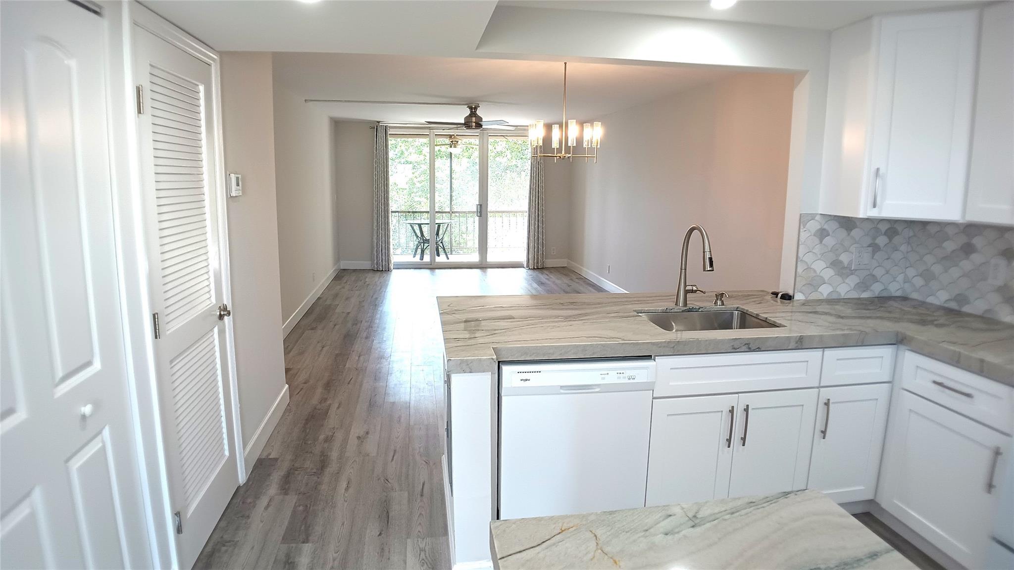 WOW!!!! Be the first to occupy this newly remodeled waterfront two bedroom, two bathroom condo. Features include a restructured kitchen featuring granite counter tops resting on white shaker cabinets, new shower stalls with frameless glass doors, modern laminate flooring throughout, new baseboards, impact windows, new electric panel, and freshly painted. This gated communities amenities include heated pools, hot tub, sauna, billiard room, putting green, function hall, fitness center, and 24 hour manned security. Close to the newly redesigned Pompano Beach Pier area, beaches, dining, and all Pompano Beach has to offer!
Cable and internet are included with rent. Landlord requires Rental Insurance.
