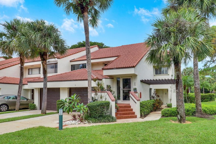 Step into this light and inviting three bedroom, two bath home with a private one car garage in the desirable community of Sea Oats. Inside you will find Biscayne Oak laminate flooring and baseboards recently installed throughout, along with a new air conditioner in 2022 and a new water heater in 2023. The kitchen features a new impact window, stainless steel refrigerator and stove and updated fixtures and fans that add a modern touch. A light filled built in office creates the perfect space for working from home. Sea Oats offers residents a relaxing coastal lifestyle with a community pool, tennis courts, and on-site management. The location could not be better, only half a mile from the beach, four minutes to Juno Pier, and just ten minutes to the restaurants and shopping