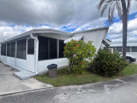 A home in Briny Breezes