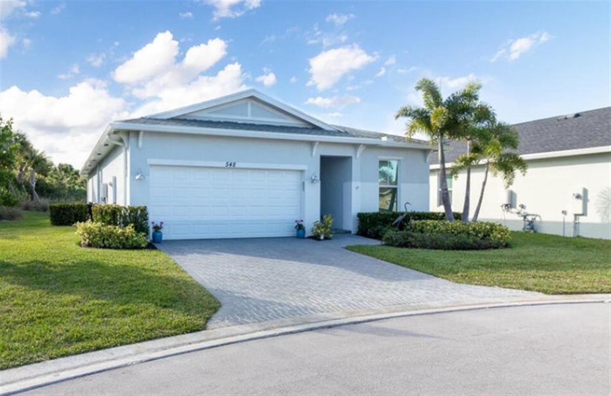 Welcome to 548 SE Plumeria Drive--where comfort, charm, and community come together! This well-maintained 3-bedroom, 2-bath home is nestled in a peaceful neighborhood with an established HOA that helps keep the area beautifully maintained. Inside, you'll find a bright open floor plan, spacious kitchen, and inviting living areas perfect for family gatherings or quiet evenings at home. Step outside to enjoy a private backyard ideal for relaxing or entertaining. Conveniently located near shopping, dining, and major roadways, this home is a perfect fit for those seeking both tranquility and accessibility in Port St. Lucie.