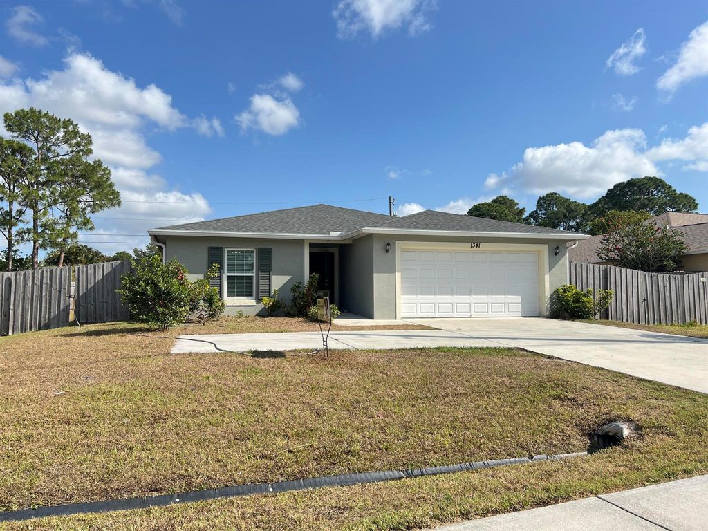 Photo of 1341 SW Paar Drive, Port Saint Lucie, FL 34953 (MLS # R11042564)