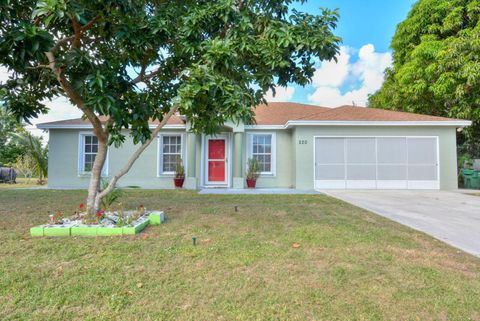 A home in Port St Lucie