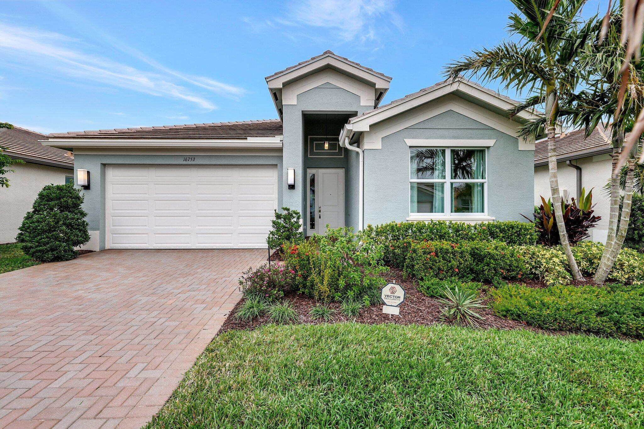 Welcome to Valencia Grove at Riverland, located in the vibrant heart of Tradition, Port Saint Lucie. This isn't just a place to live; it's a vibrant lifestyle waiting for you to embrace with unbeatable lifestyle filled with excitement and relaxation. Imagine exploring a golf cart-friendly neighborhood, socializing at a stunning clubhouse, and enjoying delicious food and drinks at the onsite cafe and bar. Dive into the resort-style pool, gather with friends in the card rooms or sports lounge, and celebrate special moments in the grand social hall or multipurpose spaces.