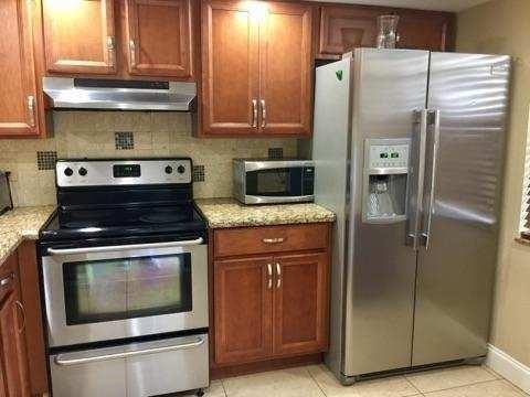SEASONAL RENTAL BEAUTIFUL IMPACT WINDOWS AND DOORS FOR YOUR COMFORT AND BEAUTY IN AN RENOVATED CORNER RENTAL- 2 BEDRMS WITH 2 FULL UPDATED BATHROOMS. COZY AND COMFORTABLE AND BEAUTIFUL FURNITURE TO ENJOY THE WYNMOOR COUNTRY CLUB LIFESTYLE. GET AWAY FROM THE BRUTAL COLD NORTHERN WINTERS AND RELAX AND SWIM IN OUR WARM SUNNY FLORIDAY SUNSHINY DAYS. LOVELY VIEW FROM YOUR SCREENED BALCONY OVERLOOKING THE 18 HOLE ON THE GOLF COURSE ENJOYING A CUP OF COFFEE IN THE MORNING OR A DELICIOUS GLASS OF WINE WATCHING THE SUN SET. COUNTRY CLUB LIFESTYLE AT REASONABLE PRICES. FREE BUSES, RESTAURANT ON SITE, TENNIS, PICKLEBALL, AND MANY OTHER AMENETIES TO ENJOY. ADULT 55+ COMMUNITY. PARKING SPOT 106. AVAILABLE DEC. 2025-APRIL 2026, OVER 700+ SCORE REQUIRED. 1 MO. SECURITY & 4 MONTHS RENT. $250 CLEANING FEE