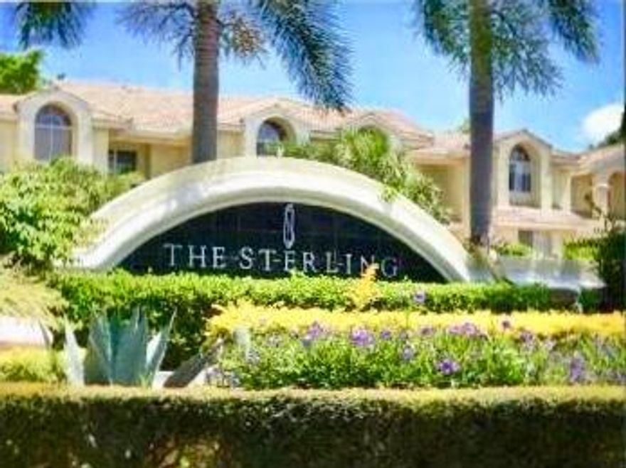 TENANT OCCUPIED......Prime Location to everywhere!!! Minutes from the Business District, Fine dining at City Place, the Kravis Ctr with easy access to I-95 PBIA, The Island of Palm Beach, the Beaches & Shopping. This COMPLETELY RENOVATED Unit consisting of 2 Stories has Wood Flooring except Kitchen, Bathrooms & Balcony redone with Tiles & SS Kit Appl. Located in the Gated STERLING Dev. of the Villages, the community has a beautiful Clubhouse, Pool & many other amenities for you to enjoy. Unit has a 1st & 2nd Floor. The Loft-Style 3BR tucked away on the 2nd Floor is an Ensuite. The MB, an Ensuite & BR#2 are located on the 1st Floor. There is a Washer & Dryer in the unit for your convenience. Relax on the tiled Balcony and enjoy the Water view at your leisure. Move-in requirement F/L/S HOA Requirement 650 Credit Score. Owner will consider One Small Pet with Restriction (Emotional) with Non-Refundable Pet Fee