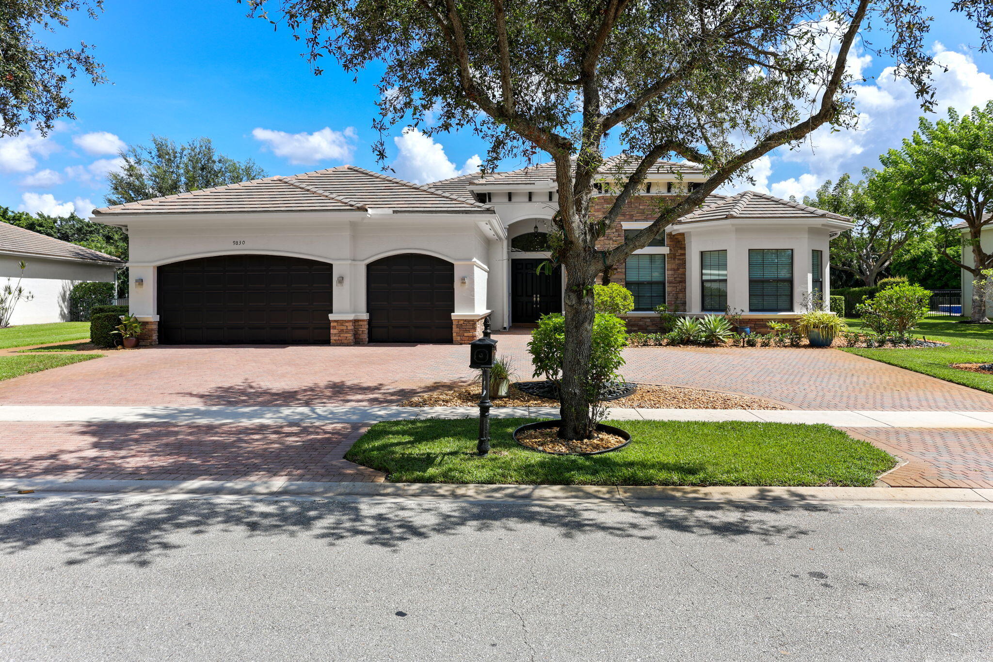 Every so often, a truly rare opportunity arises that you simply can't pass up. Welcome to this single-story, fully furnished estate in the prestigious community of Equus offering 3,700 square feet of luxury on nearly three-quarters of an acre. This home has been professionally designed and masterfully renovated, striking the perfect balance between casual comfort and refined elegance. As you step through the grand entryway you're welcomed into an expansive living area with soaring ceilings and an abundance of natural light. The four bedrooms, along with a dedicated office,are thoughtfully separated into three distinct wings ensuring privacy and tranquility. The primary suite is a true oasis, featuring spa-like amenities such as a private sauna room, a spacious shower, and a soaking tub.