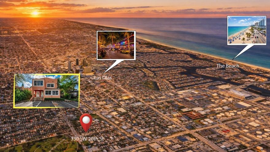 Prime Location!! Updated 3-Plex In The Heart Of Fort Lauderdale — Minutes To Downtown, Las Olas, And World Famous Fort Lauderdale Beach. This Property Offers One Spacious 2-Bedroom, 2-Bath Unit And Two 1-Bedroom, 1-Bath Units, All Beautifully Updated Within The Last Few Years. Each Unit Has Central A/C, Separate Electric Meters, In Unit Washer & Dryers. Builidng Also Has Hurricane Shutters And An Amazing Fenced In Yard. Prime Location + Strong Rental Demand = Instant Cash Flow. Perfect For Possible Airbnb, Seasonal, Long-Term Rentals. Current Gross Income Is $63600 (Below Market) Annual Expenses Are: Taxes $11,000, Insurance Roughly $5,000, Water $2,160, Electric $360, Lawn $540, Trash Included With Water. Roof Was Put On 2001. A Must See!!!!