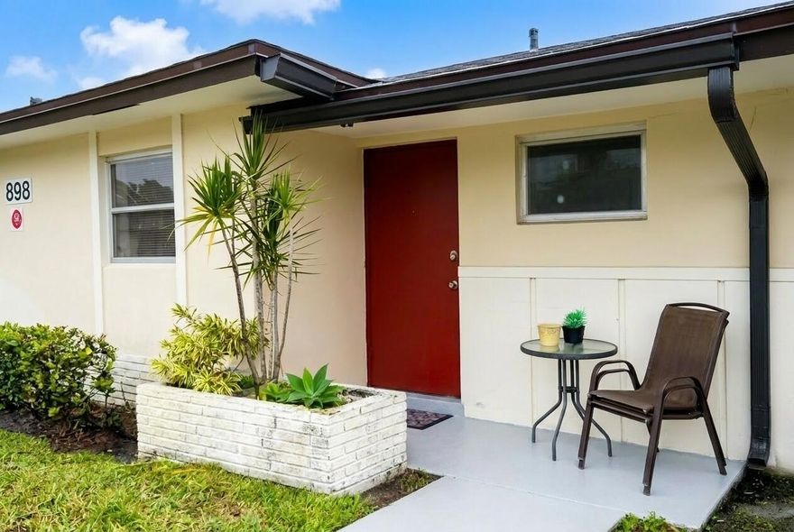 PHOTOS COMING SOON. Located in a desirable 55+ community in the heart of West Palm Beach. This beautiful residence offers comfort, convenience, and low-maintenance living in one of the area's most central locations. Step inside to find updated luxury vinyl plank flooring throughout, creating a clean, modern feel with durability and ease of care. The light-filled layout provides a welcoming living space with a seamless flow between the living, dining, and kitchen areas perfect for everyday living or hosting guests. Enjoy a peaceful setting within a well-maintained community designed for active adult living. Whether you're relaxing at home or taking advantage of nearby amenities, this property offers the ideal balance of privacy and accessibility.  Conveniently located just minutes from shopping, dining, major roadways, and everything West Palm Beach has to offer, this home is perfect for year-round living or a seasonal retreat. Don't miss this opportunity to own an updated home in a prime location. Just a short drive to beautiful beaches and minutes from Palm Beach International Airport.