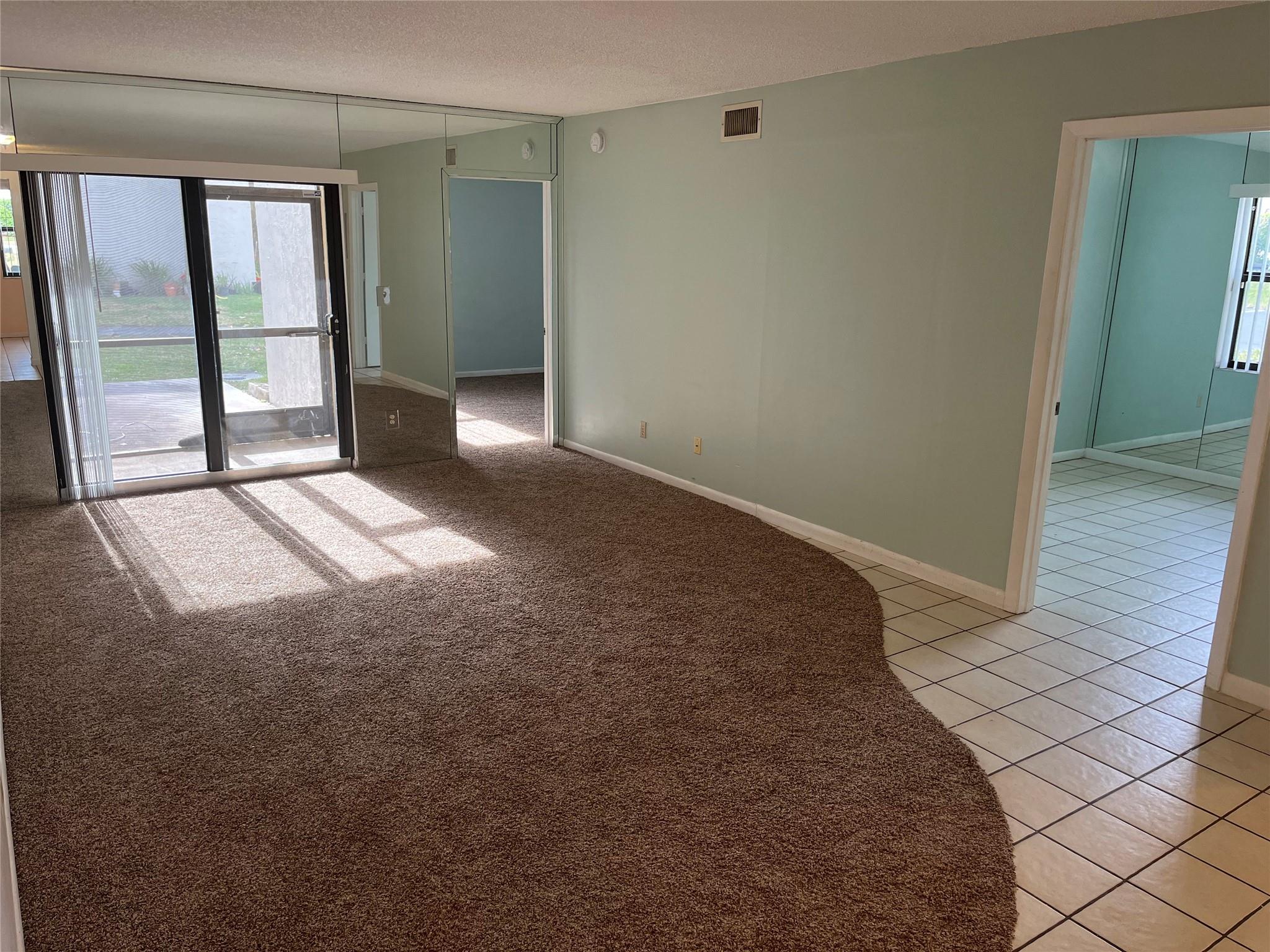 First floor, corner unit, granite on kitchen, microwave, screened patio, impact windows, walking closet on master and closet on second bedroom, brand new dishwasher, water heater, and e-range. Move in Funds: First Month and two Security Deposits ** No Pets as per Association**