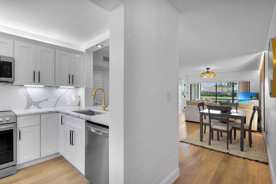 Welcome to the perfect-destination for staying in Palm Beach Gardens. Recently renovated from Top to bottom...nothing was missed..new paint, new appliances, new furniture. You will feel just as good as it looks, staying here! Two bedrooms of generous size updated to the nine, Two-Full bathrooms updated to match the aura of the condo. When you need a little fresh air step out into the screened patio to view the man made lake with small water fountain. Request a showing today. Available immediately till december 31st.