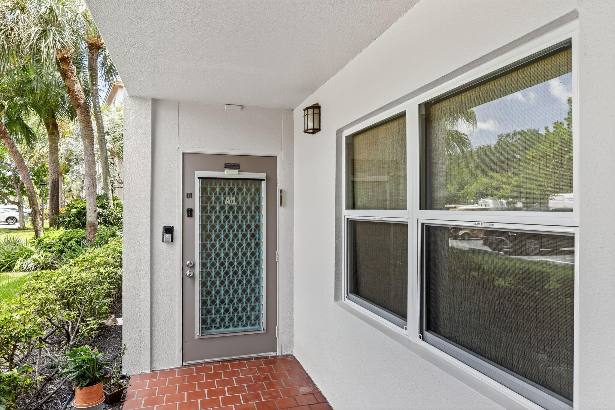 EXQUISITE 1ST FLOOR CORNER IN SOUGHT AFTER ARUBA VILLAGE ON THE GOLF COURSE! WASHER/DRYER IN UNIT! CROWN MOLDING; NO POPCORN. CUSTOM RENOVATED KITCHEN AND BATHS. OPEN KITCHEN, W/ QUARTZ COUNTERS, SS APPLIANCES & EAT-IN NOOK. (KOSHER KITCHEN). BATHROOMS ELEGANTLY UPDATED W/ ATTENTION TO DETAIL. CLEVER STORAGE AREAS TO HELP W/CONDO LIVING! TILED THROUGHOUT. SPECTACULAR GOLF, CLUBHOUSE & WATER VIEWS. FLOOR TO CEILING IMPACT WINDOWS & DOOR ON PATIO ACCENTUATES THAT ENDLESS VIEW! ACTIVE CLUBHOUSE W/ CLUBS & CLASSES GALORE! STATE OF THE ART GYM. ARUBA POOL IS HEATED, HAS A BBQ AREA, MUSIC & FANS FOR YOUR ENJOYMENT. MAIN POOL AREA INCLUDES RESISITANCE POOL & HOT TUB! ENJOY PICKLEBALL, TENNIS, BILLIARDS, BOCCE BALL & MORE. GATED COMMUNITY W/ 24 HR SECURITY. FREE SHUTTLE BUSES! COME ON DOWN!