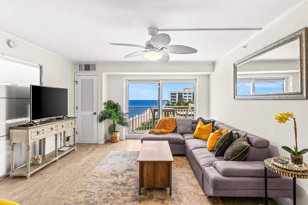 Photo of 4511 S Ocean Boulevard #607, Highland Beach, FL 33487 (MLS # R11124045)