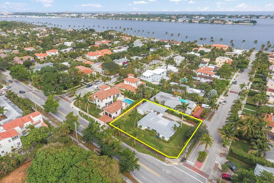 Minimal Traditional in Historic El Cid! 

This beautifully well maintained 4 bedroom and 3 bathroom home, including the Guest Home, is on a large corner lot just steps from the Intracoastal. 
Within the home, original oak hardwood flooring is throughout with french doors leading to the spacious breakfast kitchen that has an inside/outside aesthetic. The breakfast kitchen also features grooved pine walls and stamped coquina stone flooring. 

Perfect home to add personal touches and renovations.

The Guest Home does have a separate mailing address.