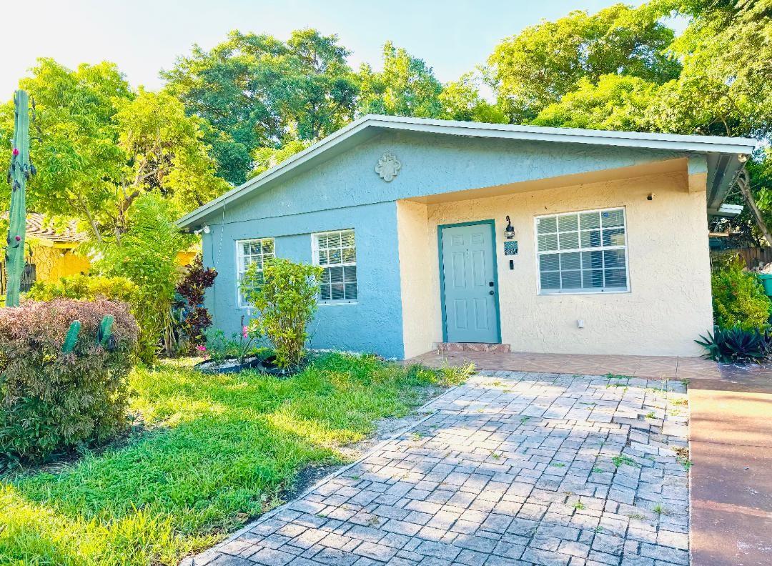 Beautiful and spacious 3-bedroom smart home for rent. Property is available immediately. This wonderful home features spacious bedrooms; each with new tile flooring, doors and closets. The entire home has been freshly painted and comes with brand new blinds on all windows. New garbage disposal has been installed in the kitchen. The property has ample closet spaces as well as washer and dryer on site. The smart home included a Wyze camera security doorbell and chime which you can control and monitor directly from your phone. The AC can be adjusted remotely, thus saving you money on electricity. The driveway can fit several cars. The property is pet friendly, fenced and features several fruit trees like mango and avocado. The neighborhood is conveniently located near I95. No Association.