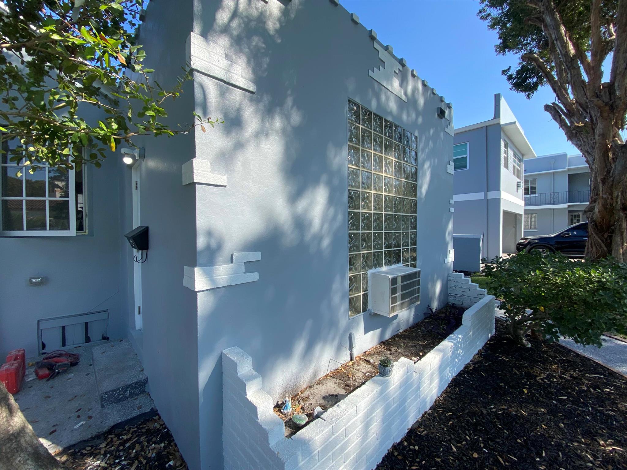 Welcome to this charming just updated Studio oasis in the heart of downtown Lake Worth Beach! This newly updated early mid century gem is a one-of-a-kind sanctuary that seamlessly blends history and modern comfort. Unit can be rented un-furnished or furnished. The living space is perfect for unwinding after a long day at work, with a fully equipped kitchen and relax on the Large open green space and front patio with a cup of coffee in the morning or sip a glass of wine in the evening. Stroll to the vibrant downtown just a half a block away known for its artistic flair, eclectic shops, and delectable dining options. The beach is just a short walk or bike ride away also. You can not get a better location!Owner running special: Move in with only first month's rent and security deposit!