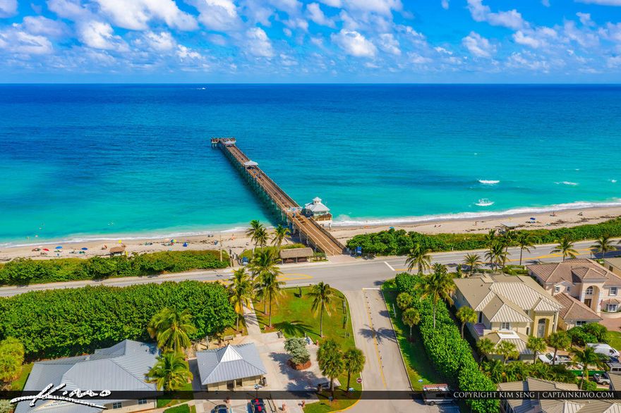 This rare penthouse rental truly lives like a home—bright, sunny, immaculate & available May-Nov 2026. With over 2000 sq ft, it offers 2 bedrooms plus a bunk room, 2.5 baths, full-size washer/dryer, private elevator entry & a 1 car garage. Enjoy a huge wraparound balcony with ocean and pool views, plus vaulted ceilings only top-floor units provide. Walk to the Juno Pier, stunning beaches, restaurants, grocery, yoga, and more. Amazing golf and boating options nearby too. Building includes a gym and community pool. Owners may consider a pet. Minimum of 3 months required. Upfront: security, rents, 13% tax, $350 cleaning, $500 pet (if applicable), HOA app fee, HOA's refundable $500 security. Perfect spot to explore, use while renovating your home & to enjoy gorgeous Juno Beach & Jupiter!
