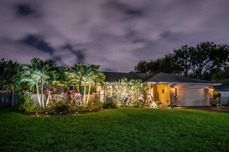 Here's your chance to own this completely updated 4/2 Split Floor Plan, Oversized Pool,2 car garage home on over 1/3 of an acre in a quiet cul de sac in the sought after area of Plantation Harbor! IMPACT WINDOWS and DOORS, A/C 2015, Roof 2011. PVC and copper throughout. There is room on both sides to store your RV, Boat, Jet Skies or any type of spacious vehicle! Open and spacious floor plan, large kitchen with SS appliances, granite countertops, wood cabinets and recessed lighting. Indoor out living, lake views and gorgeous landscaping makes you feel like you're in a tropical paradise!  Close to top rated schools, highways and shops.