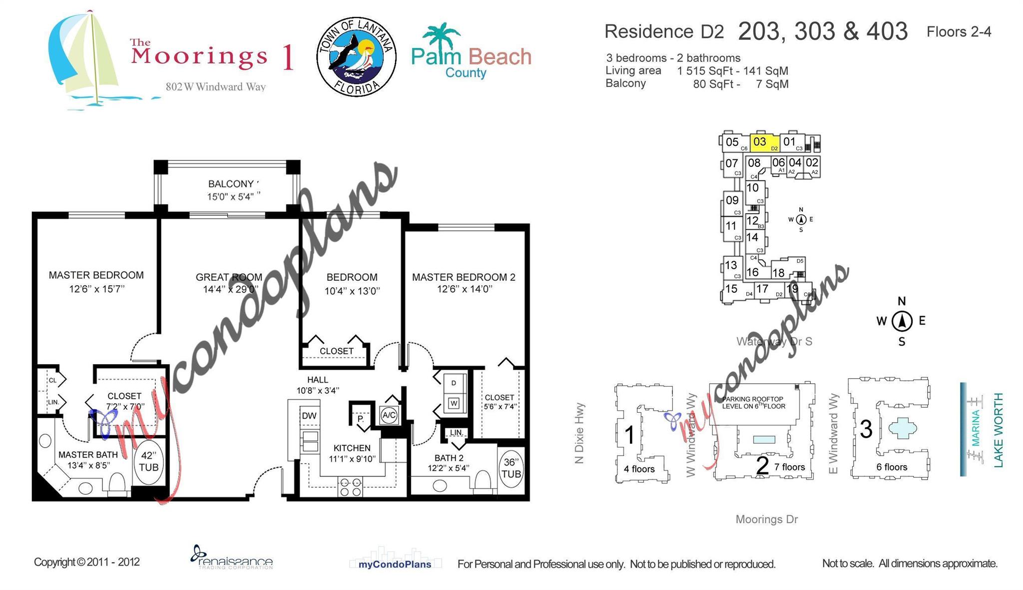 MOORINGS AT LANTANA CONDO - Residential Lease