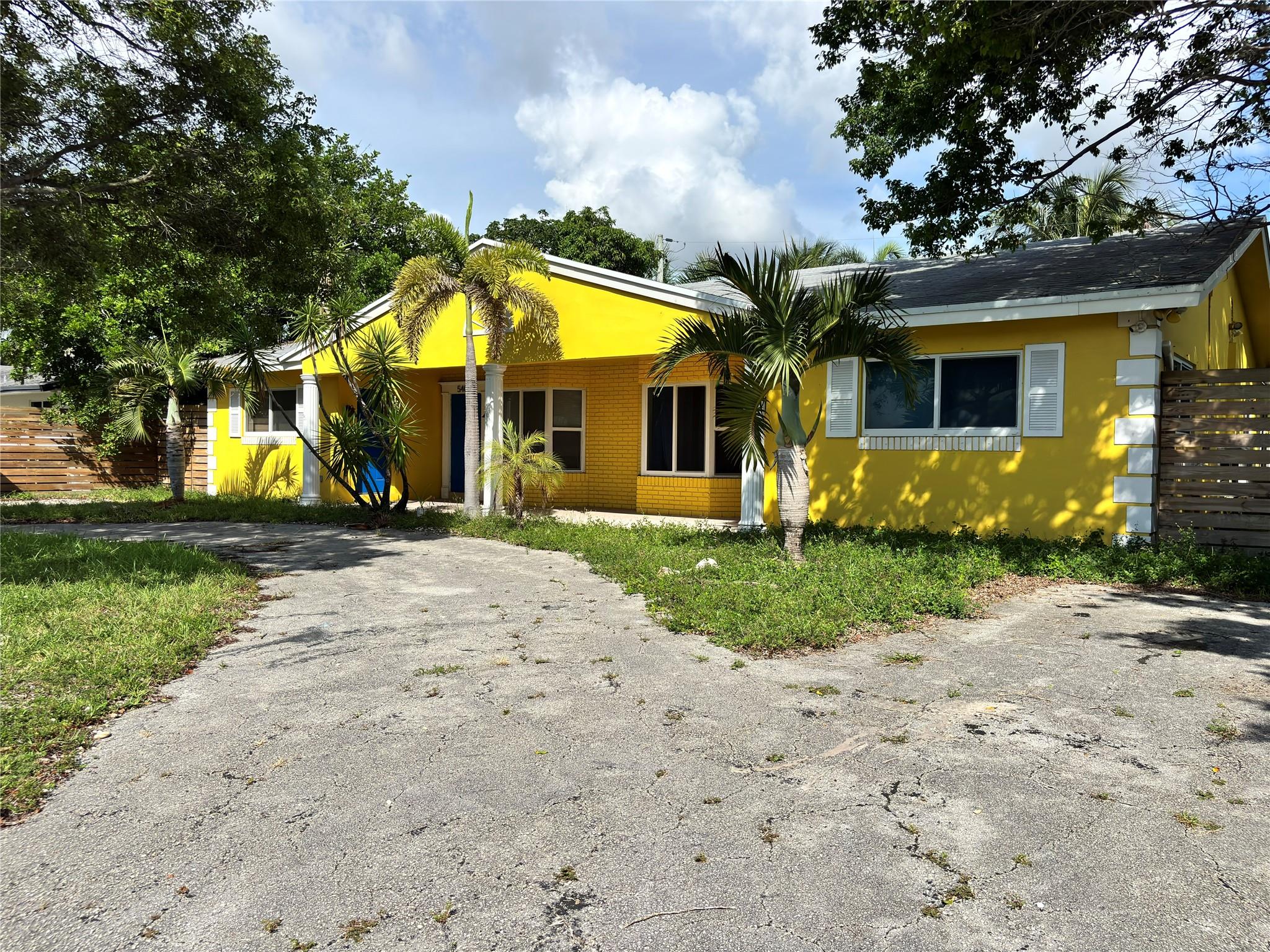 Spacious duplex in highly desirable Coral Ridge neighborhood, just minutes from the beach, Bayview Park, top-rated schools, and vibrant Lauderdale-by-the-Sea. Each unit offers 3 bedrooms and 2 bathrooms with approximately 1,400 sq?ft of living space, plus 5-car parking. Situated on a large 8,000 sq?ft lot with plenty of room to add value—perfect for outdoor upgrades or a pool. Ideal for investors or end users looking to live in one unit and rent the other. Excellent opportunity for short-term or long-term rental income in one of Fort Lauderdale’s most sought-after areas. Surrounded by restaurants, shops, and easy access to major roads. A solid investment with strong upside potential